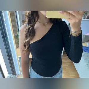 Asos Black Bodysuit M